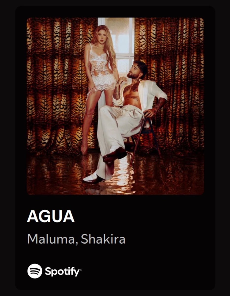Maluma Shakira AGUA collaboration
