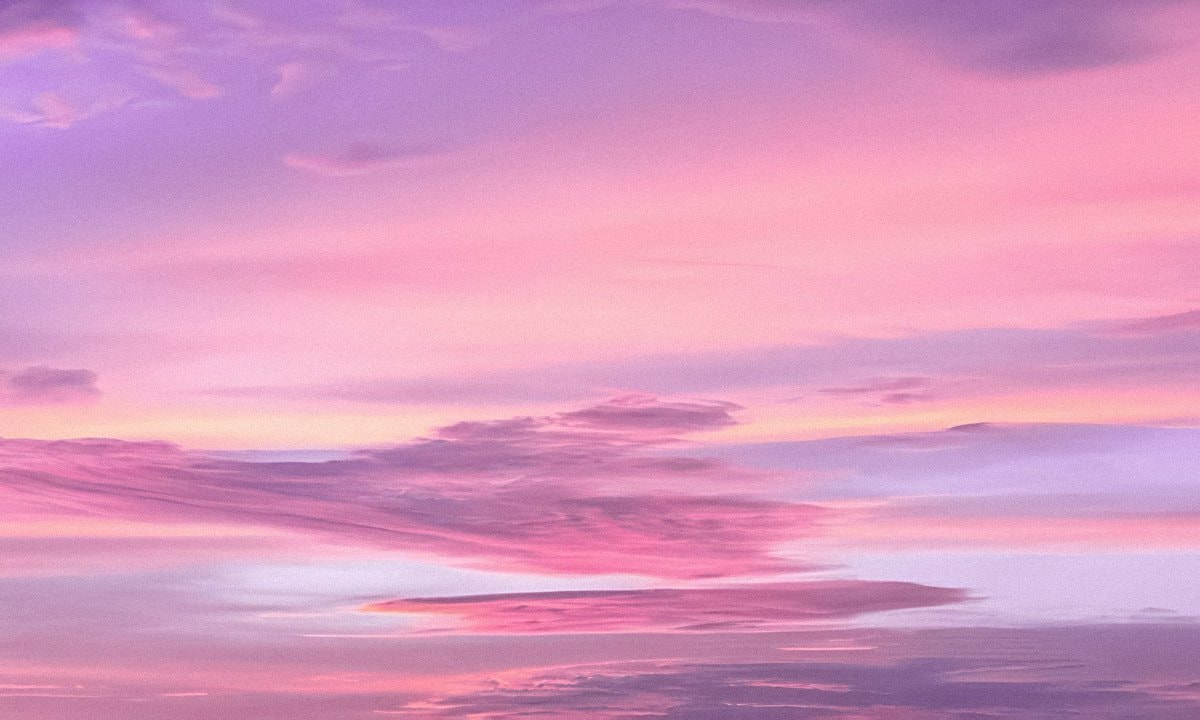 Watercolor Skies Pink Purple Clouds (photo 4 of 4)