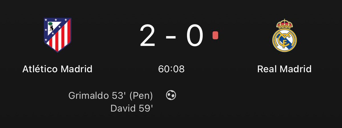 Mourinho Real Madrid Madrid classic score