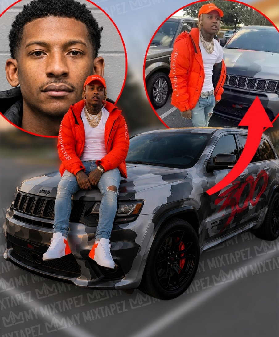 Lil Durk Lamron Gang Jeep