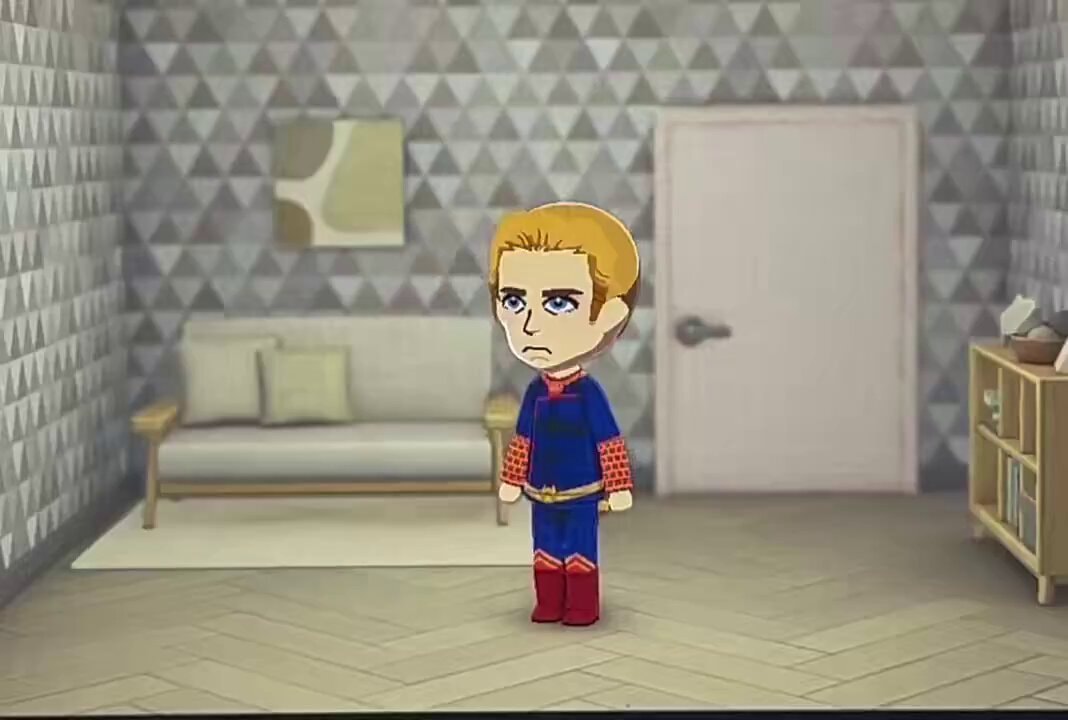 Homelander Tomodachi Life powerless jump