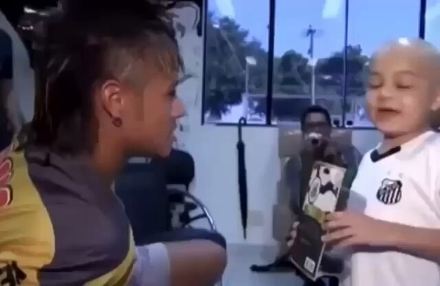 Neymar dances with fan after 13 years