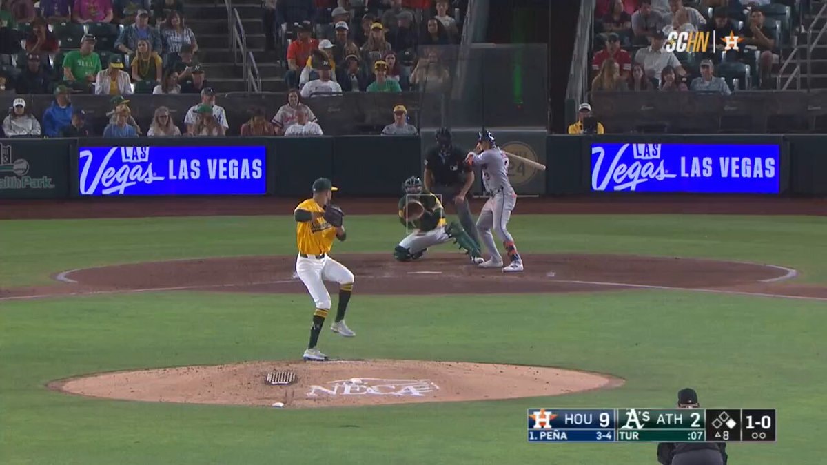 Jeremy Pena second home run Astros lead