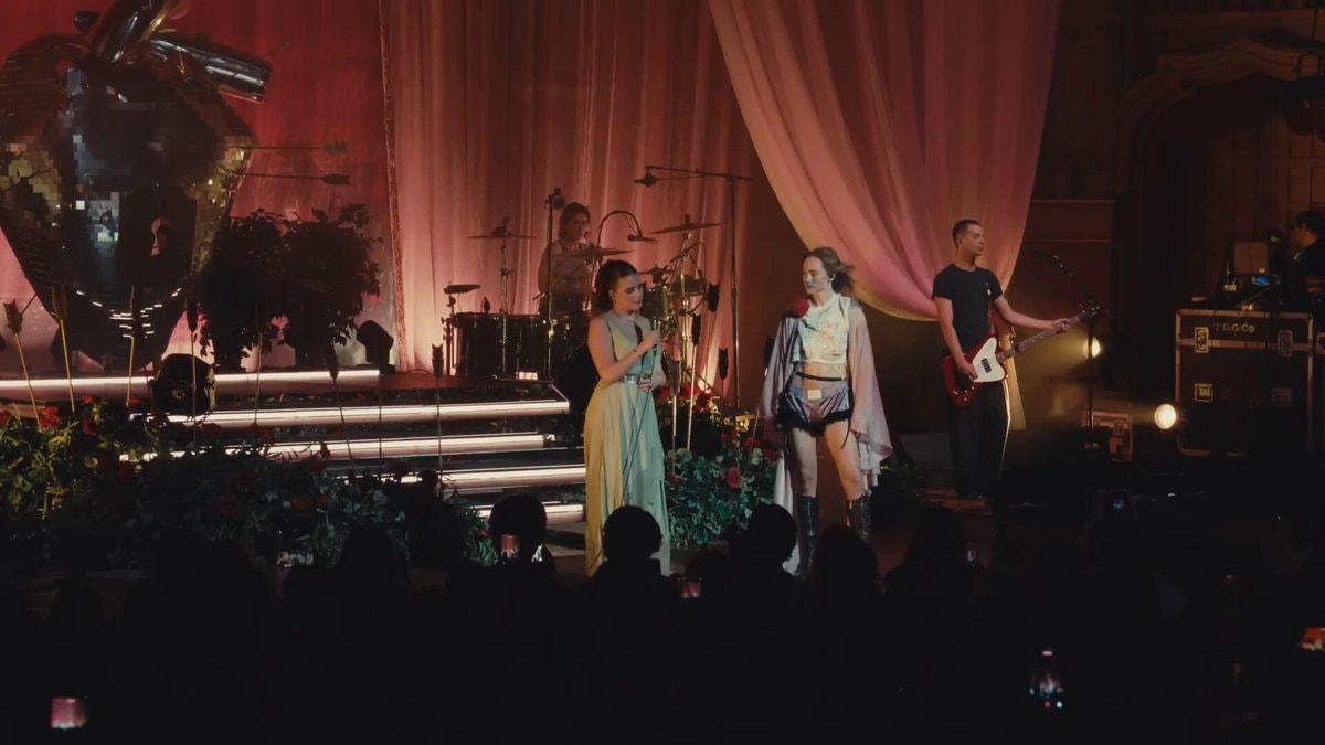 Ella Bright performs for Off Campus cast