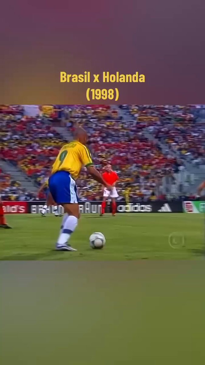 Ronaldinho Brazil Netherlands 1998
