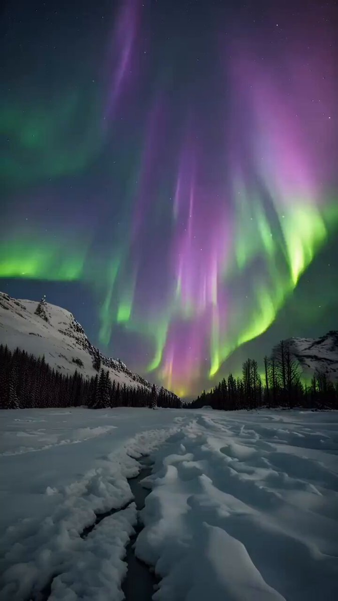 Aurora Lights over Alaska
