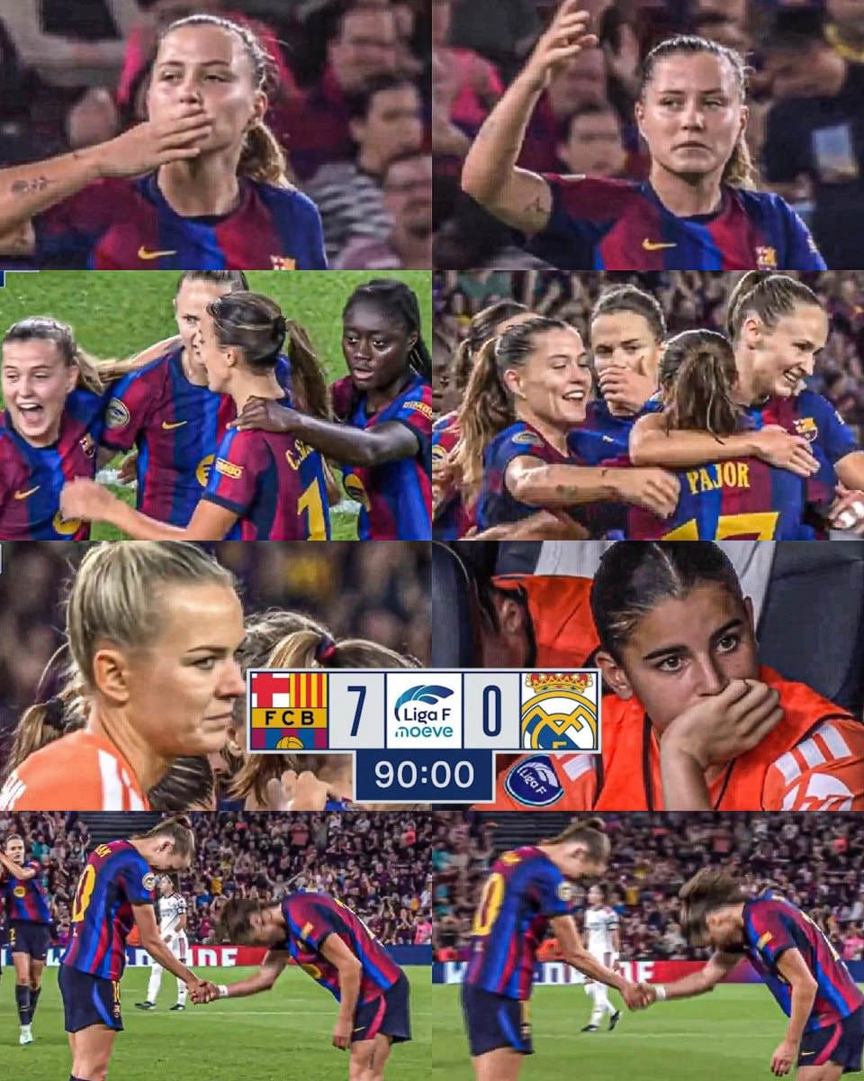FC Barcelona Femenil 7-0 Real Madrid Femenil