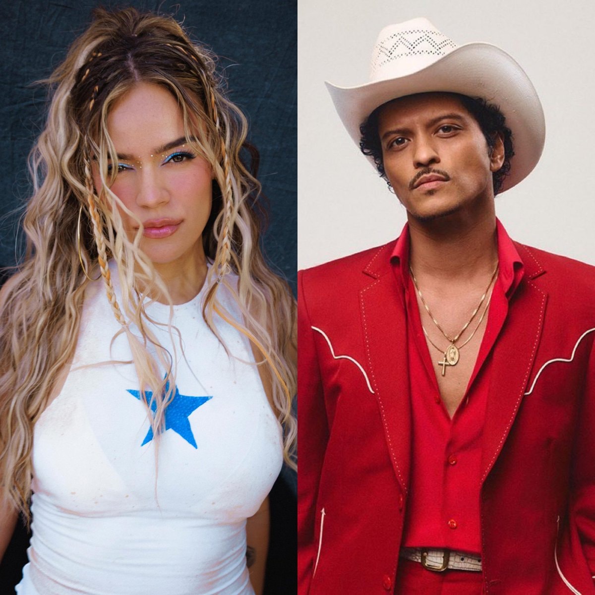 Karol G and Bruno Mars Still