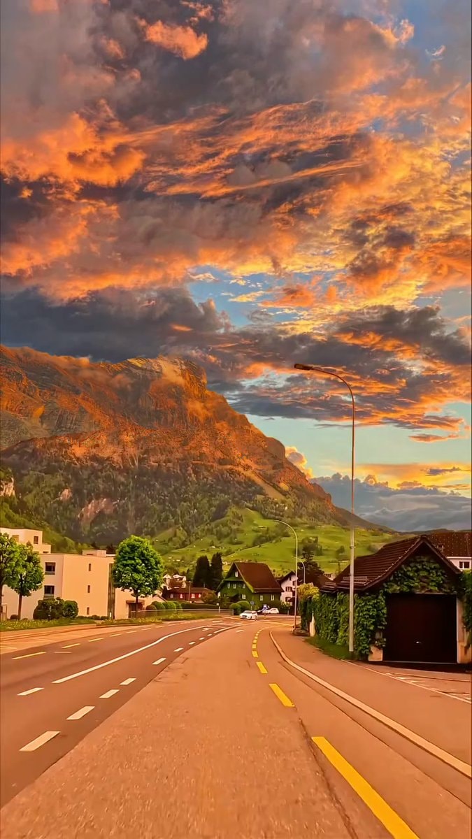 Scenic landscape view