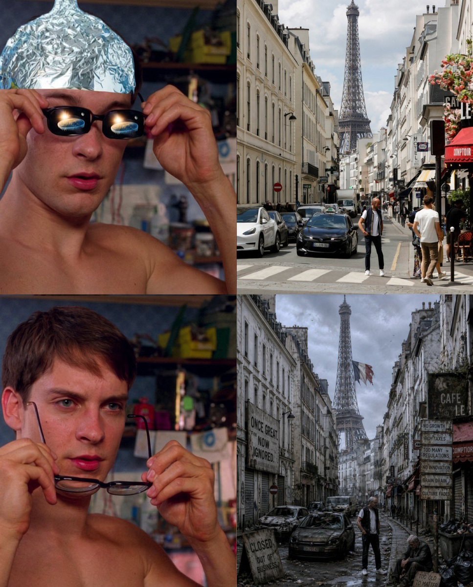 four-panel meme