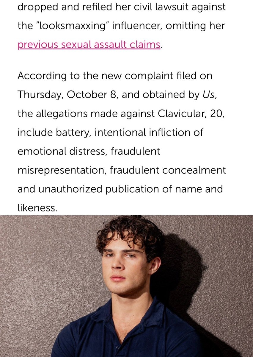 Clavicular lawsuit update