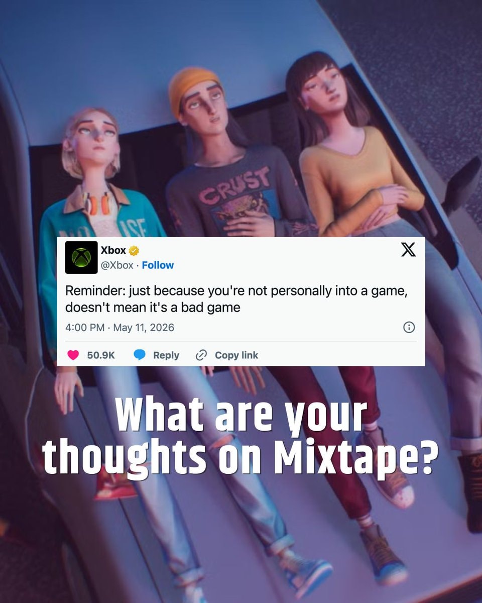Xbox advice about Mixtape controversy (photo 2 of 2)