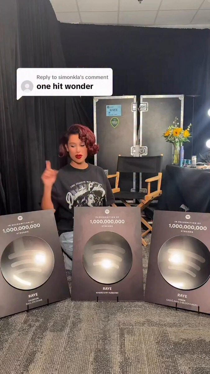 RAYE response to one hit wonder claim