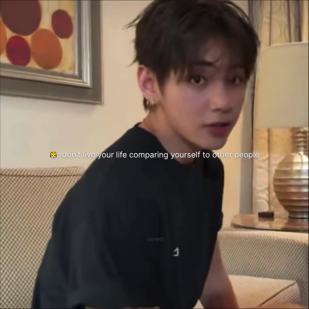 Taehyung healing words