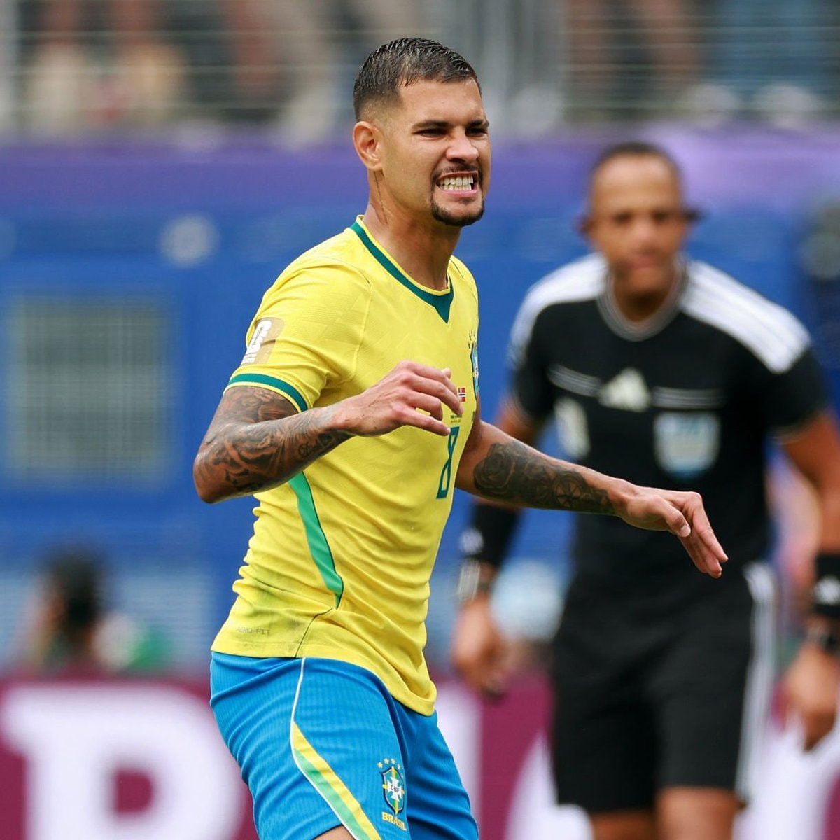 Brazil vs Norway running stats