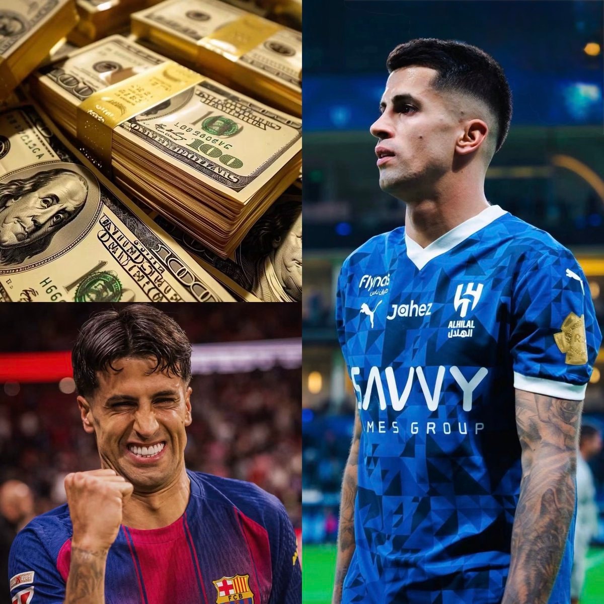 João Cancelo Al-Hilal Barcelona standoff