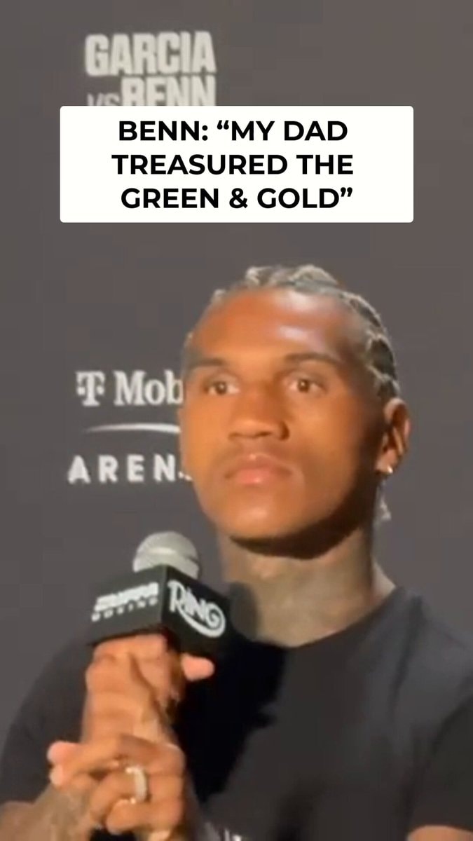 Garcia vs Benn Conor Benn on legacy Garcia vs Benn Conor Benn on legacy
