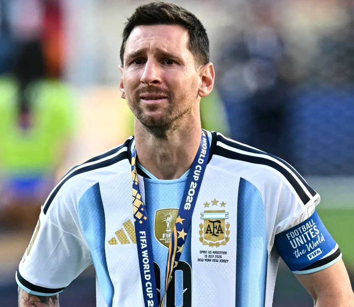 Lionel Messi Ballon Dor reaction