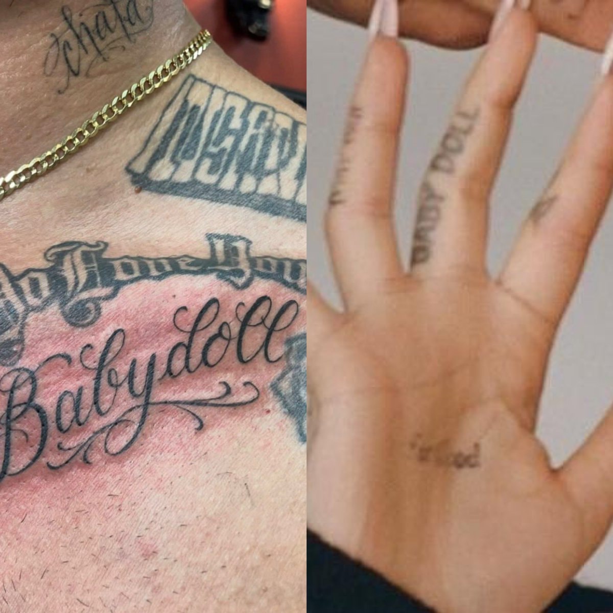 Ariana Grande Ricky Álvarez matching tattoos (photo 2 of 2)