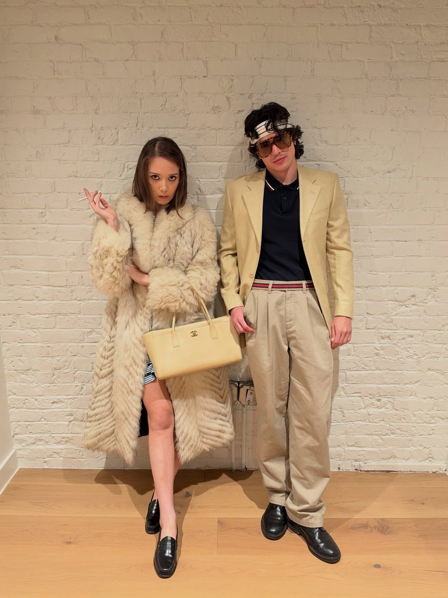 Laufey and Conan Gray Royal Tenenbaums Halloween
