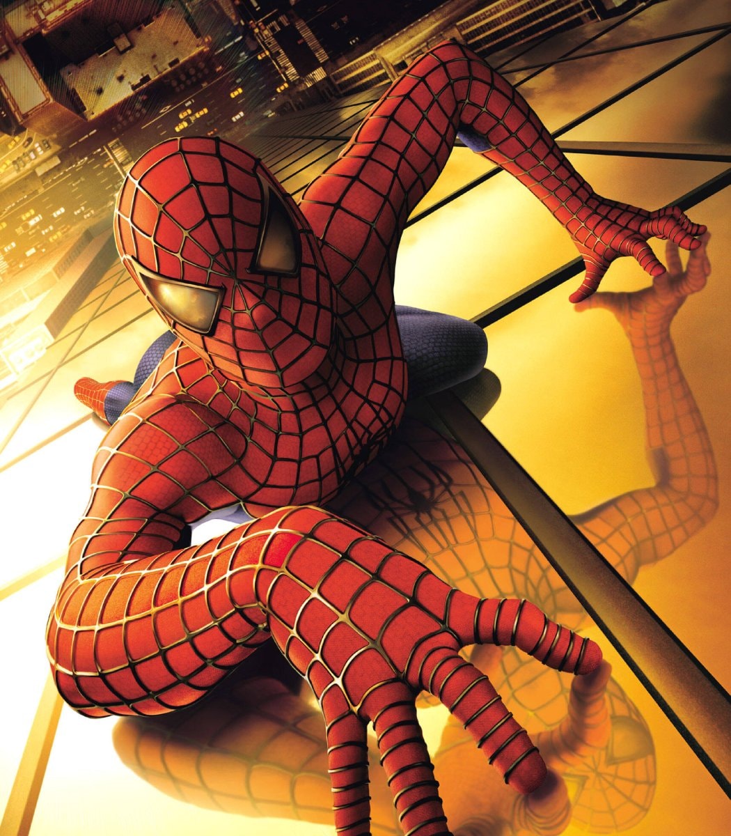 Tobey Maguire Spider-Man wall stunt (photo 2 of 2)