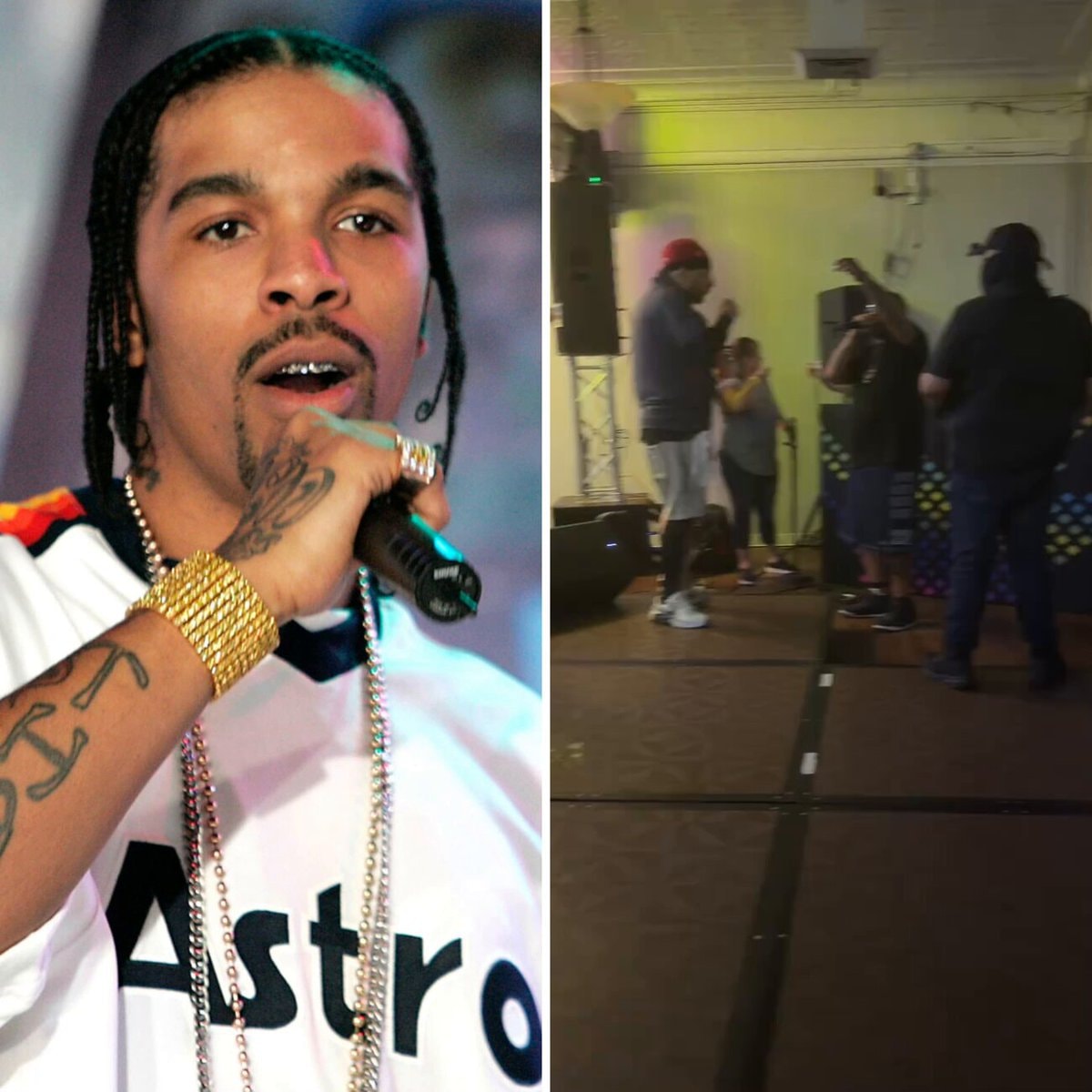 Lil' Flip performs in Lafayette