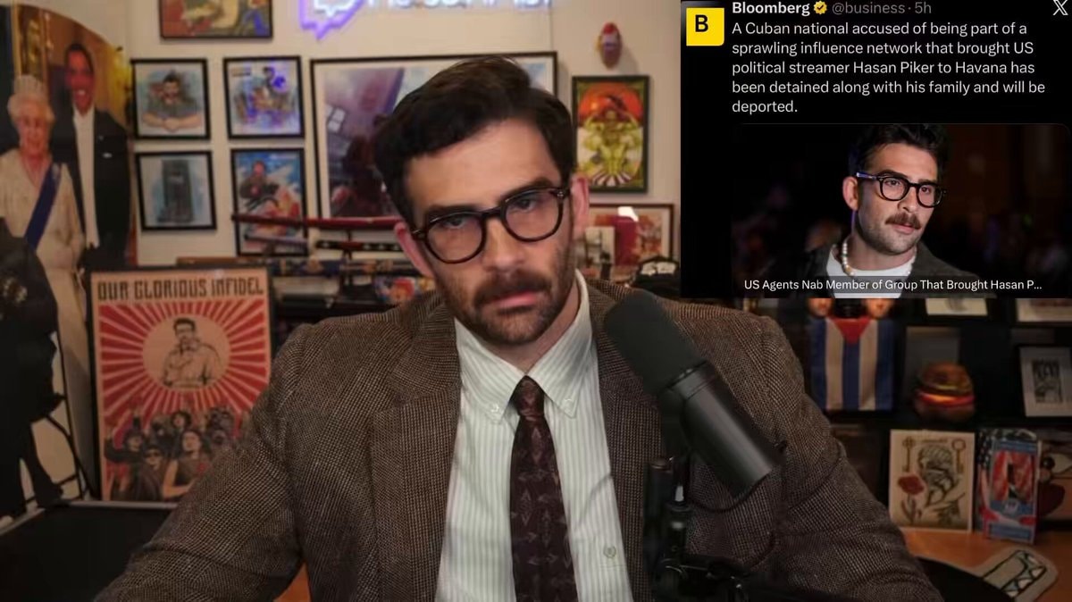 Hasan Piker Trump prison concern