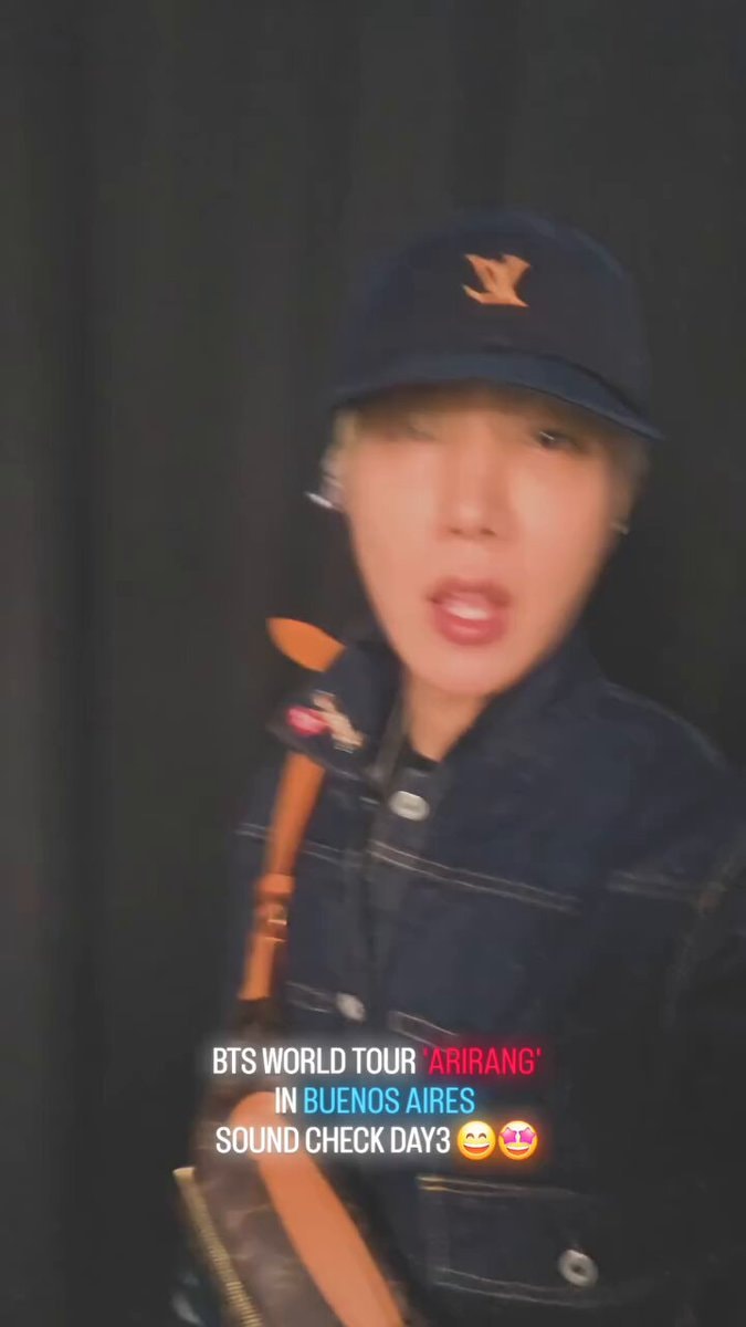 BTS soundcheck in Brazil