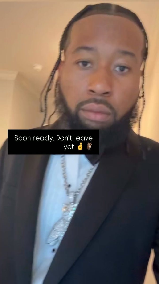 Akademiks suit for Drake birthday