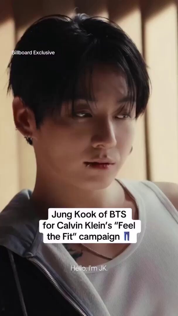 Jungkook Calvin Klein Feel The Fit
