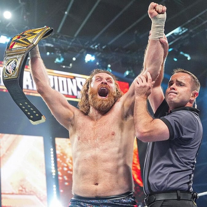 Kevin Owens reaction to Sami Zayn (photo 2 of 2) Kevin Owens reaction to Sami Zayn (photo 2 of 2)