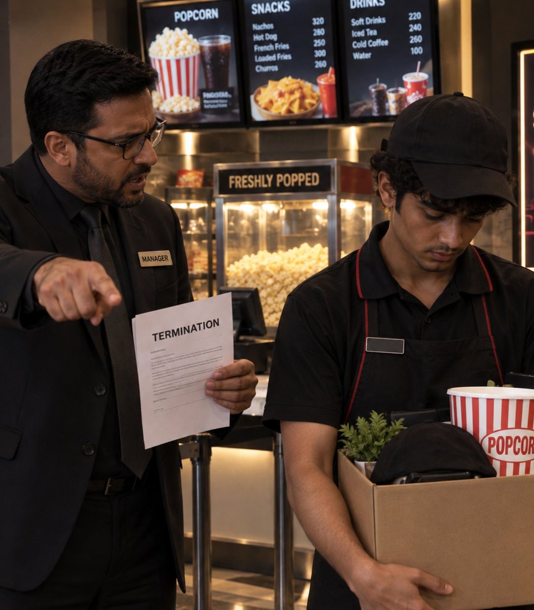 AMC employee fired for drink upgrade