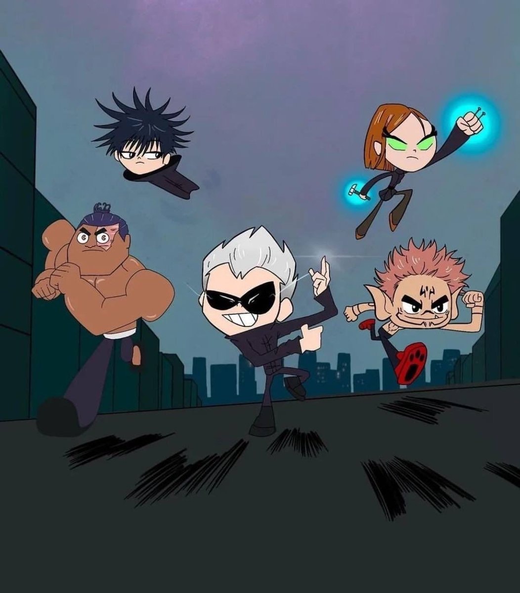 Jujutsu Kaisen Teen Titans crossover edit