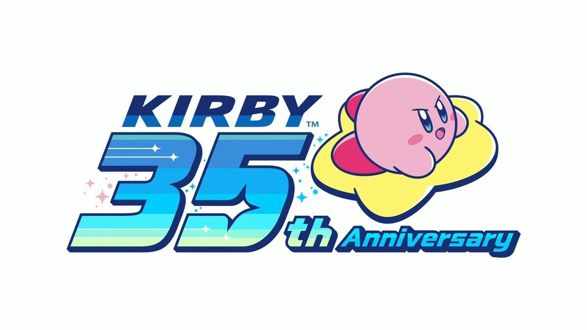 Kirby 35th anniversary logo reveal
