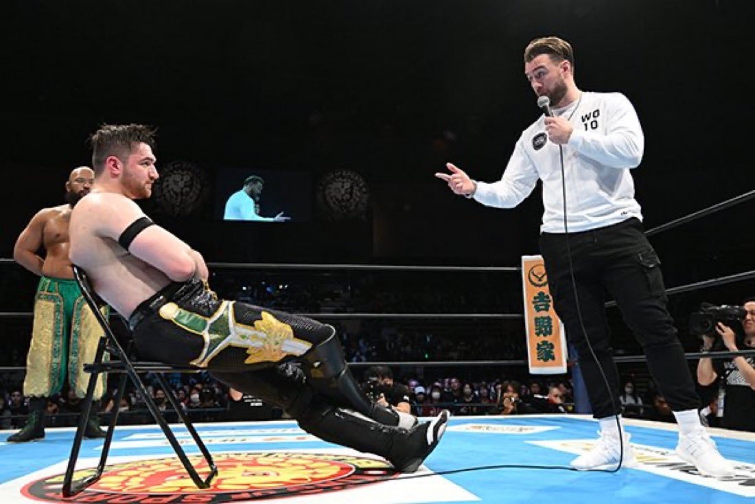 Will Ospreay on Callum Newman at AEW All In Will Ospreay on Callum Newman at AEW All In
