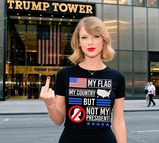 Taylor Swift Trump Tower stance Taylor Swift Trump Tower stance