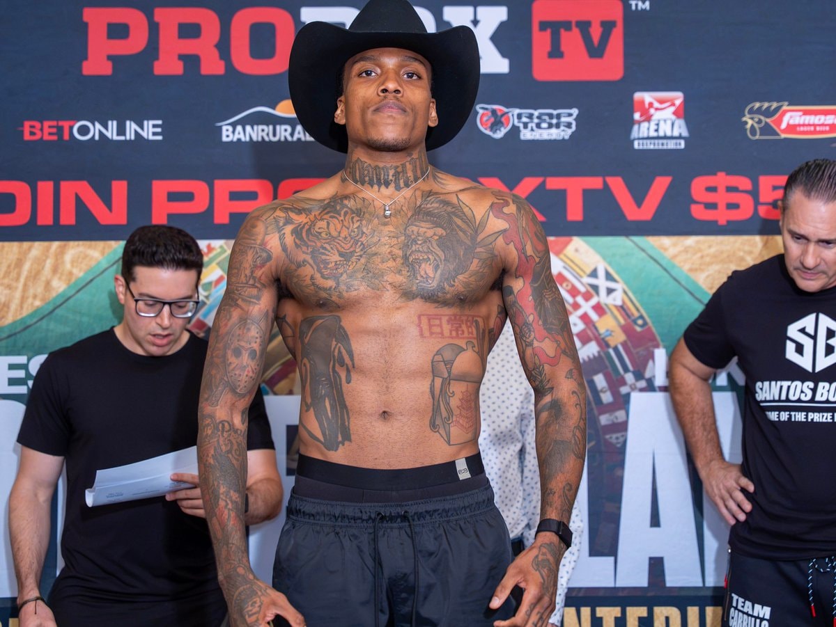 Najee Lopez Juan Carrillo weigh-in (photo 4 of 4)