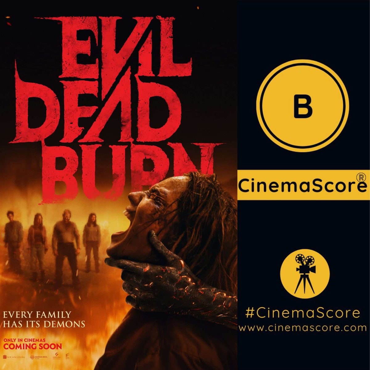 Evil Dead Burn box office drop Evil Dead Burn box office drop