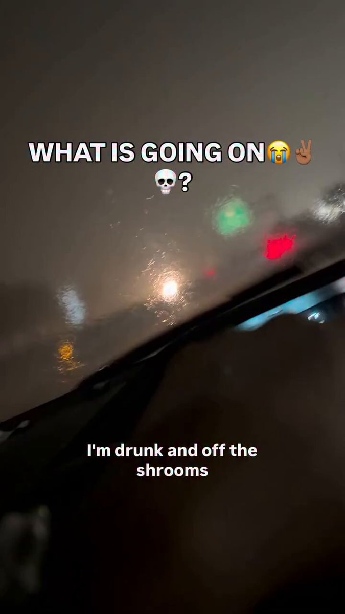 Drunk driver swimming through highway