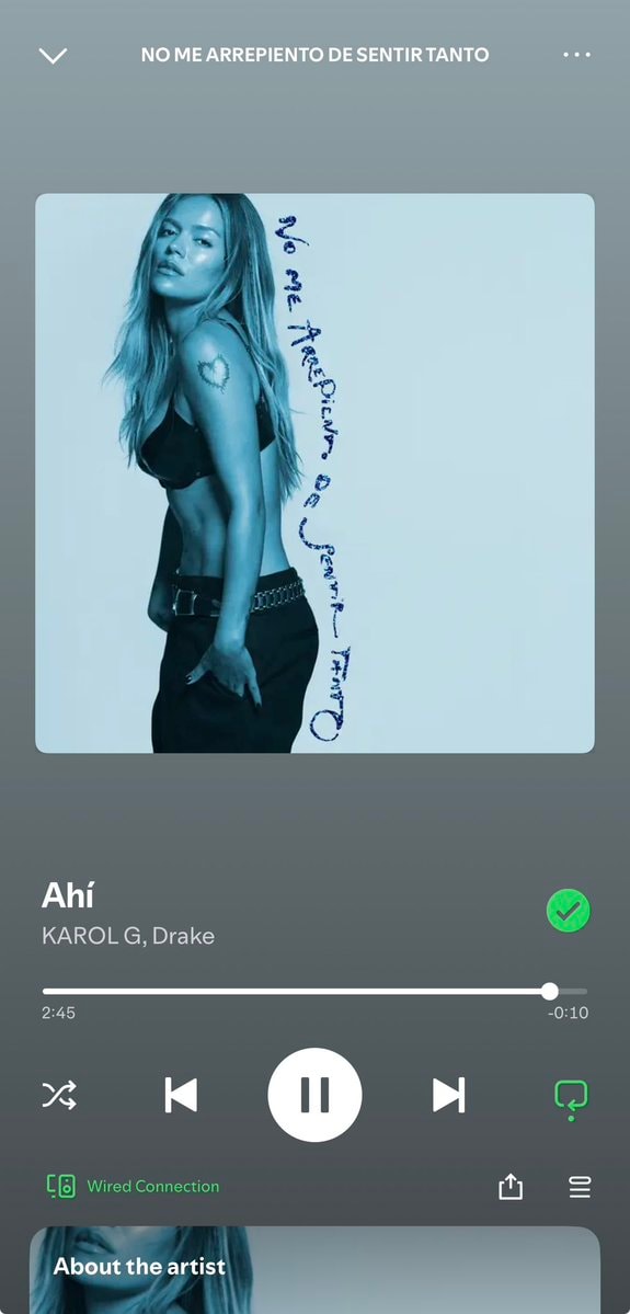 Ahí Drake Karol G