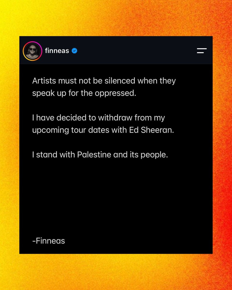 FINNEAS withdraws from Ed Sheeran tour (photo 2 of 2)