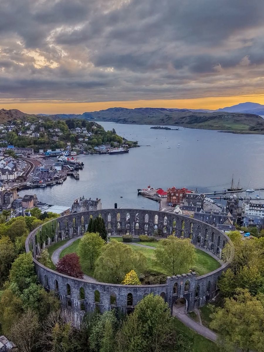Oban Scotland coastal ruin