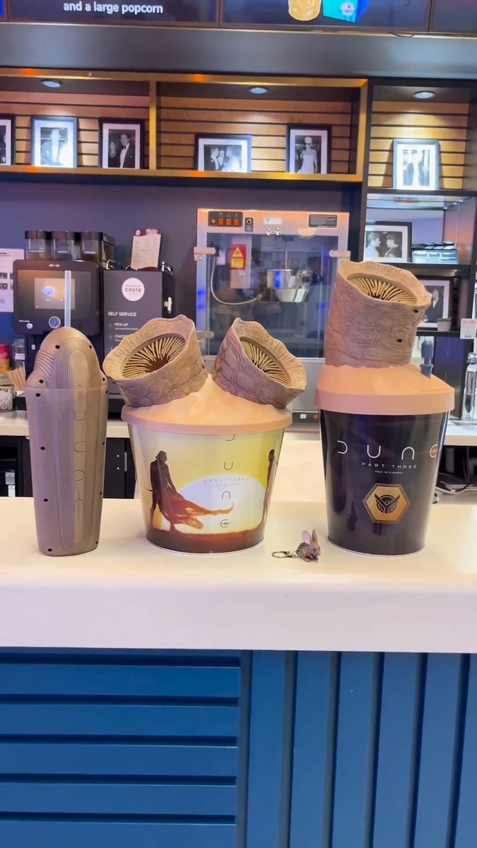 Dune Part Three popcorn buckets