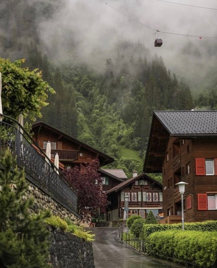 Switzerland mountain village (photo 3 of 4)