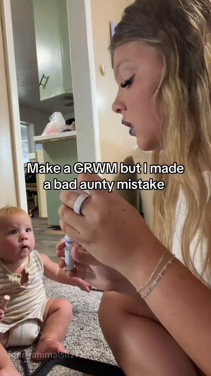 aunt makeup routine