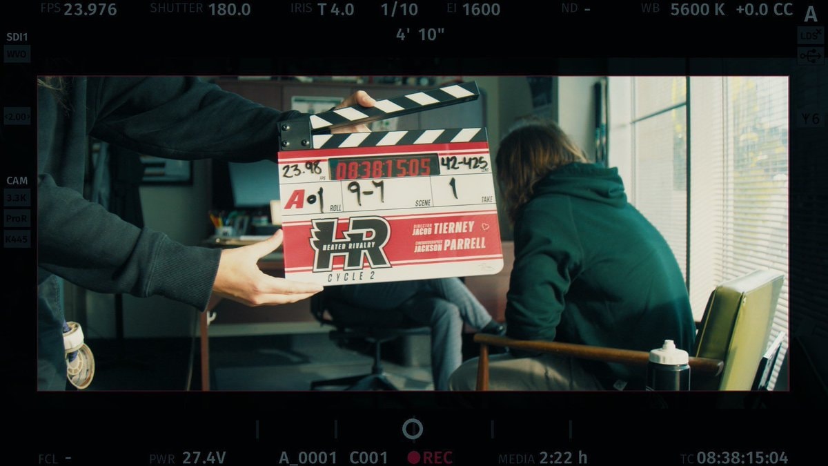 Heated Rivalry Season 2 Set Photo