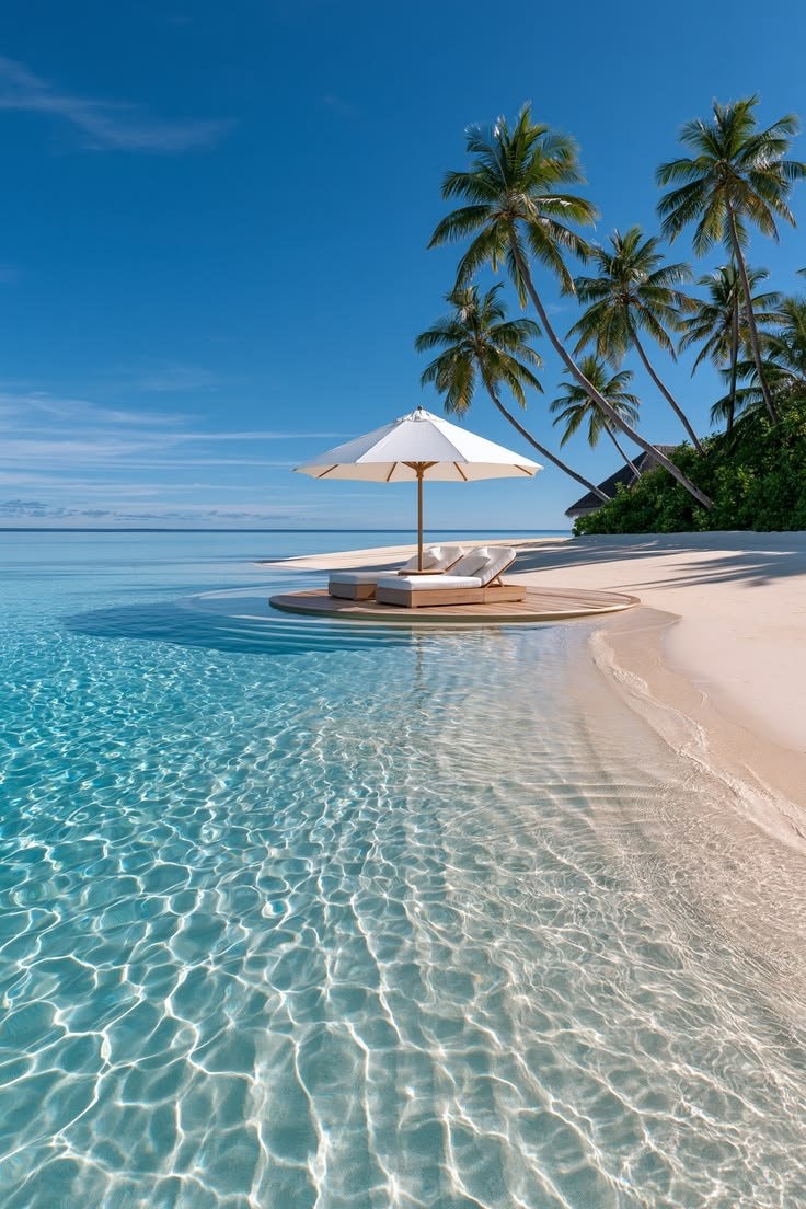 Maldives beach