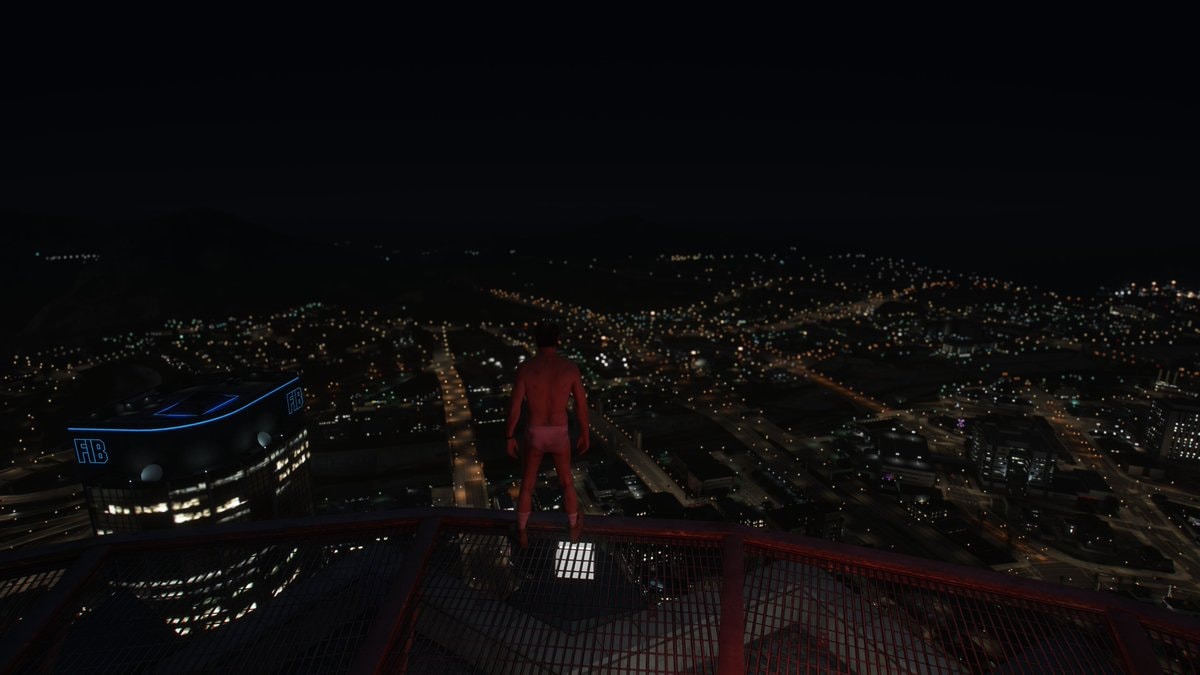 FIB building night scene