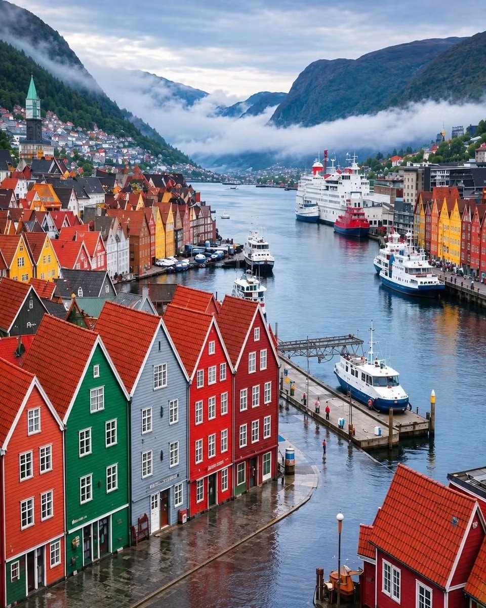 Bryggen Bergen Norway