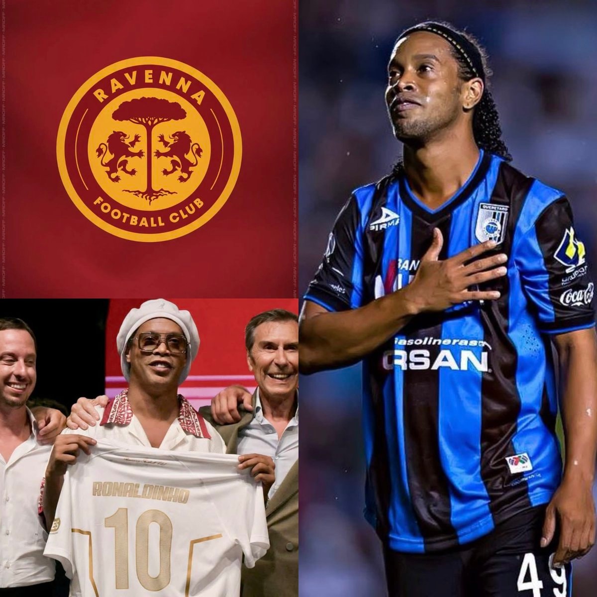 Ronaldinho Ravenna return at 46